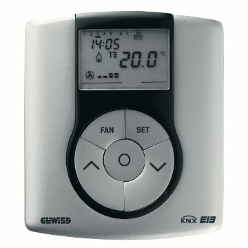 Gewiss Chorus W.M. Termostat Easy Titanium GW14763