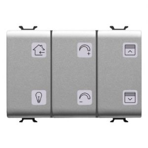 Gewiss Chorus Puls.6Ch Tasti E Simb.Tit.+Att.Knx GW14784A
