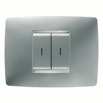 Gewiss Chorus Wireless Buton Cu Revenire Panel 2-Ch T Rama One GW14802