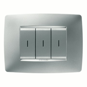 Gewiss Chorus Wireless Buton Cu Revenire Panel 3-Ch T Rama One GW14803