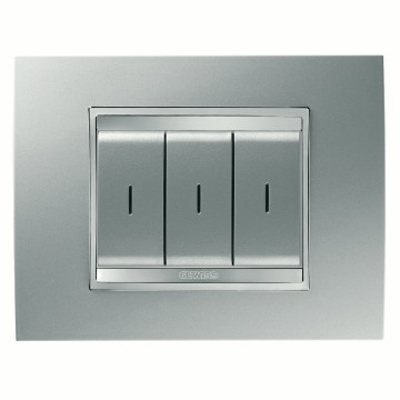 Gewiss Chorus Wireless Buton Cu Revenire Panel 3-Ch T Rama Lux GW14808