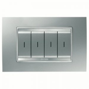 Gewiss Chorus Wireless Buton Cu Revenire Panel 4-Ch T Rama Lux GW14809