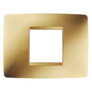 Gewiss Chorus Rama One 2-Module Gold GW16102MO