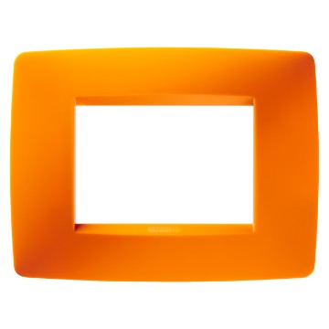 Gewiss Chorus Rama One 3-Module Opal Orange GW16103TO
