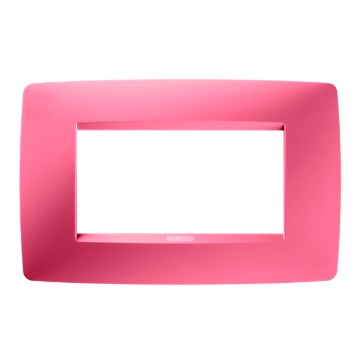 Gewiss Chorus Rama One 4-Module Sapphire Pink GW16104TZ