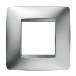 Gewiss Chorus Rama One International, 2-Module, Chrome GW16122MC