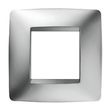 Gewiss Chorus Rama One International, 2-Module, Chrome GW16122MC