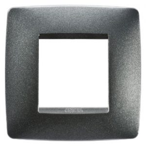 Gewiss Chorus Rama One International, 2-Module, Slate GW16122VA