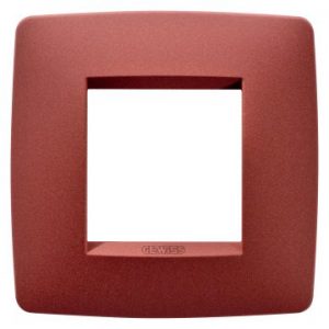 Gewiss Chorus Rama One International, 2-Module, Ruby GW16122VR