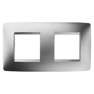 Gewiss Chorus Rama One International, 2X2 Modulee H Chrome GW16123MC