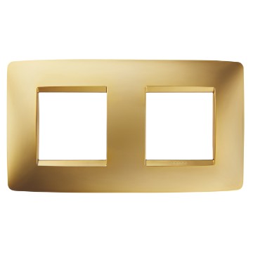Gewiss Chorus Rama One International, 2X2 Modulee H Gold GW16123MO
