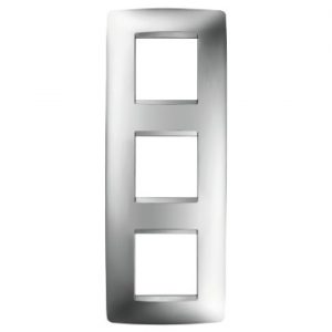 Gewiss Chorus Rama One International, 2X2X2 Modulee V Chrome GW16127MC
