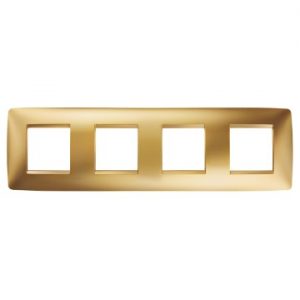 Gewiss Chorus Rama One International, 2X2X2X2 Modulee H Gold GW16128MO