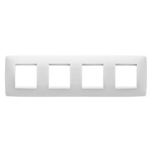 Gewiss Chorus Rama One International, 2X2X2X2 Modulee H Milk Alb GW16128TB