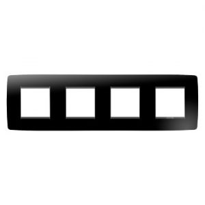 Gewiss Chorus Rama One International, 2X2X2X2 Modulee H Toner Black GW16128TN