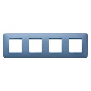 Gewiss Chorus Rama One International, 2X2X2X2 Modulee H Sea Albastru GW16128VB
