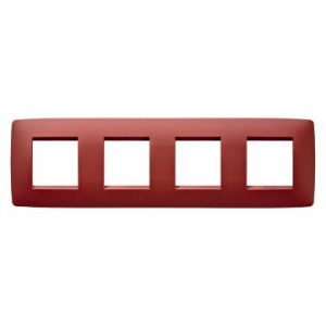Gewiss Chorus Rama One International, 2X2X2X2 Modulee H Ruby GW16128VR