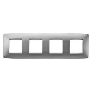 Gewiss Chorus Rama One International, 2X2X2X2 Modulee H Titanium GW16128VT