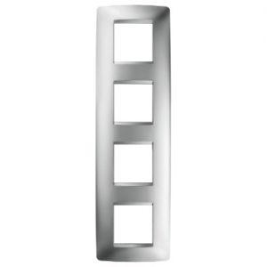 Gewiss Chorus Rama One International, 2X2X2X2 Modulee V Chrome GW16129MC