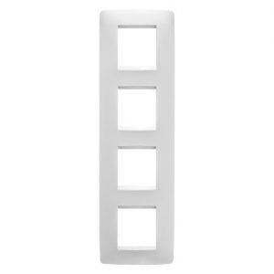 Gewiss Chorus Rama One International, 2X2X2X2 Modulee V Milk Alb GW16129TB