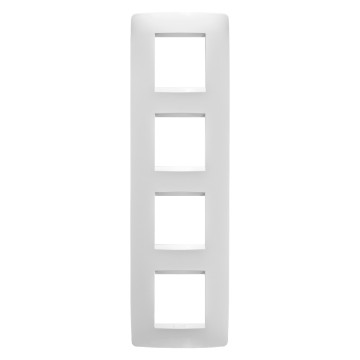 Gewiss Chorus Rama One International, 2X2X2X2 Modulee V Milk Alb GW16129TB