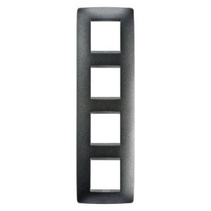 Gewiss Chorus Rama One International, 2X2X2X2 Modulee V Slate GW16129VA