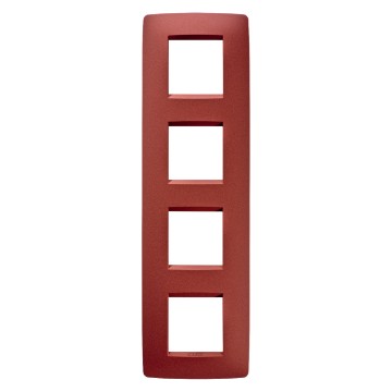 Gewiss Chorus Rama One International, 2X2X2X2 Modulee V Ruby GW16129VR
