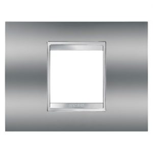 Gewiss Chorus Rama Lux 2-Module Chrome GW16202MC