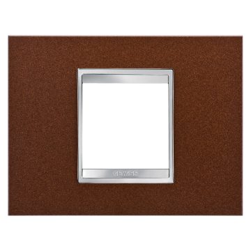 Gewiss Chorus Rama Lux 2P Metal Oxidised Finish GW16202MD