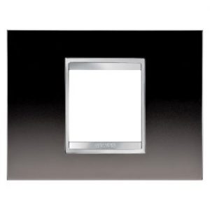 Gewiss Chorus Rama Lux 2P Metal Gunbarrel Grey GW16202ML