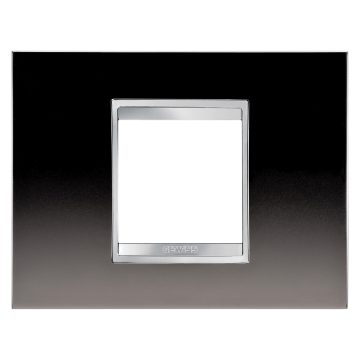 Gewiss Chorus Rama Lux 2P Metal Gunbarrel Grey GW16202ML