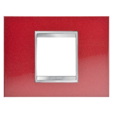 Gewiss Chorus Rama Lux 2P Metal Glamour Rosu GW16202MR