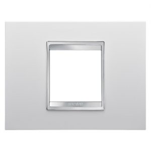 Gewiss Chorus Rama Lux 2-Module Milk Alb GW16202TB