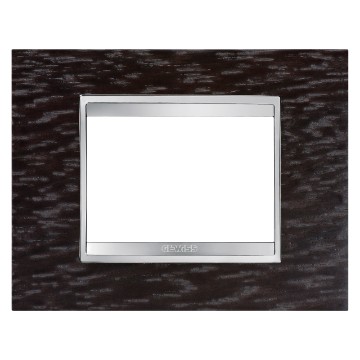 Gewiss Chorus Rama Lux 3-Module Wenge GW16203LW