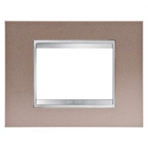 Gewiss Chorus Rama Lux 3P Metal Bronze Pearl GW16203MP