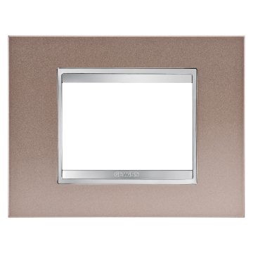 Gewiss Chorus Rama Lux 3P Metal Bronze Pearl GW16203MP