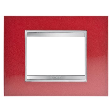 Gewiss Chorus Rama Lux 3P Metal Rosu Glamour GW16203MR