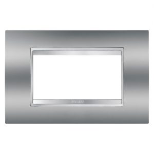 Gewiss Chorus Rama Lux 4-Module Chrome GW16204MC