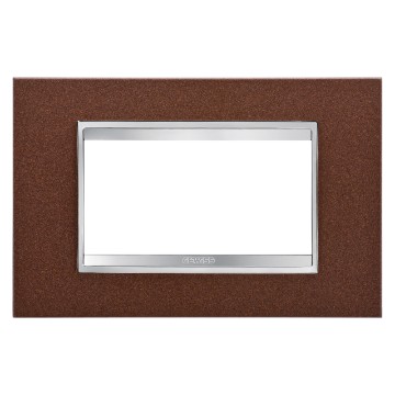 Gewiss Chorus Rama Lux 4P Metal Oxidised Finish GW16204MD