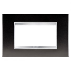 Gewiss Chorus Rama Lux 4P Metal Gunbarrel Grey GW16204ML