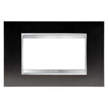 Gewiss Chorus Rama Lux 4P Metal Gunbarrel Grey GW16204ML