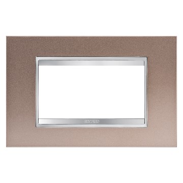 Gewiss Chorus Rama Lux 4P Metal Bronze Pearl GW16204MP