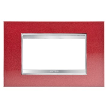 Gewiss Chorus Rama Lux 4P Metal Rosu Glamour GW16204MR