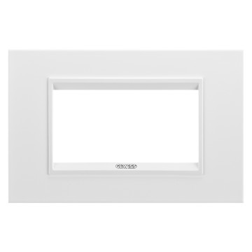 Gewiss Chorus Rama Lux 4P Metal Alb Monochrome GW16204XB