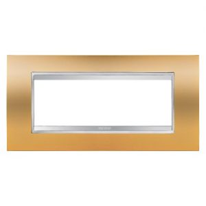 Gewiss Chorus Rama Lux 6-Module Gold GW16206MO