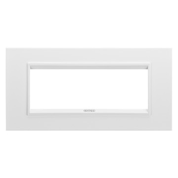 Gewiss Chorus Rama Lux 6P Metal Alb Monochrome GW16206XB