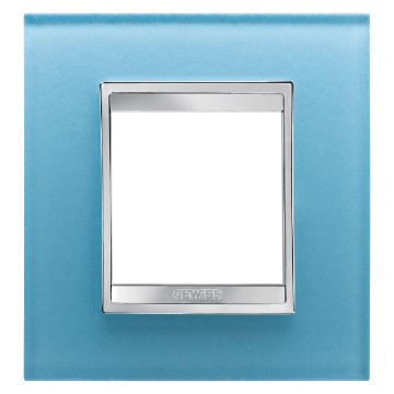Gewiss Chorus Rama Lux International 2G Aquamarine Glas GW16222CA