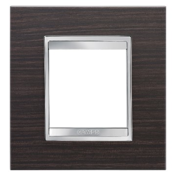 Gewiss Chorus Rama Lux International 2-Module, Wenge GW16222LW