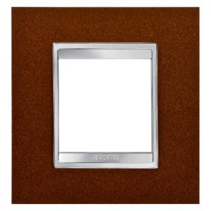 Gewiss Chorus Rama Lux International 2G Oxidised Iron GW16222MF