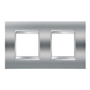 Gewiss Chorus Rama Lux International 2X2 Modulee H Chrome GW16223MC